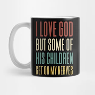 Funny Christian Gift Jesus God Mug